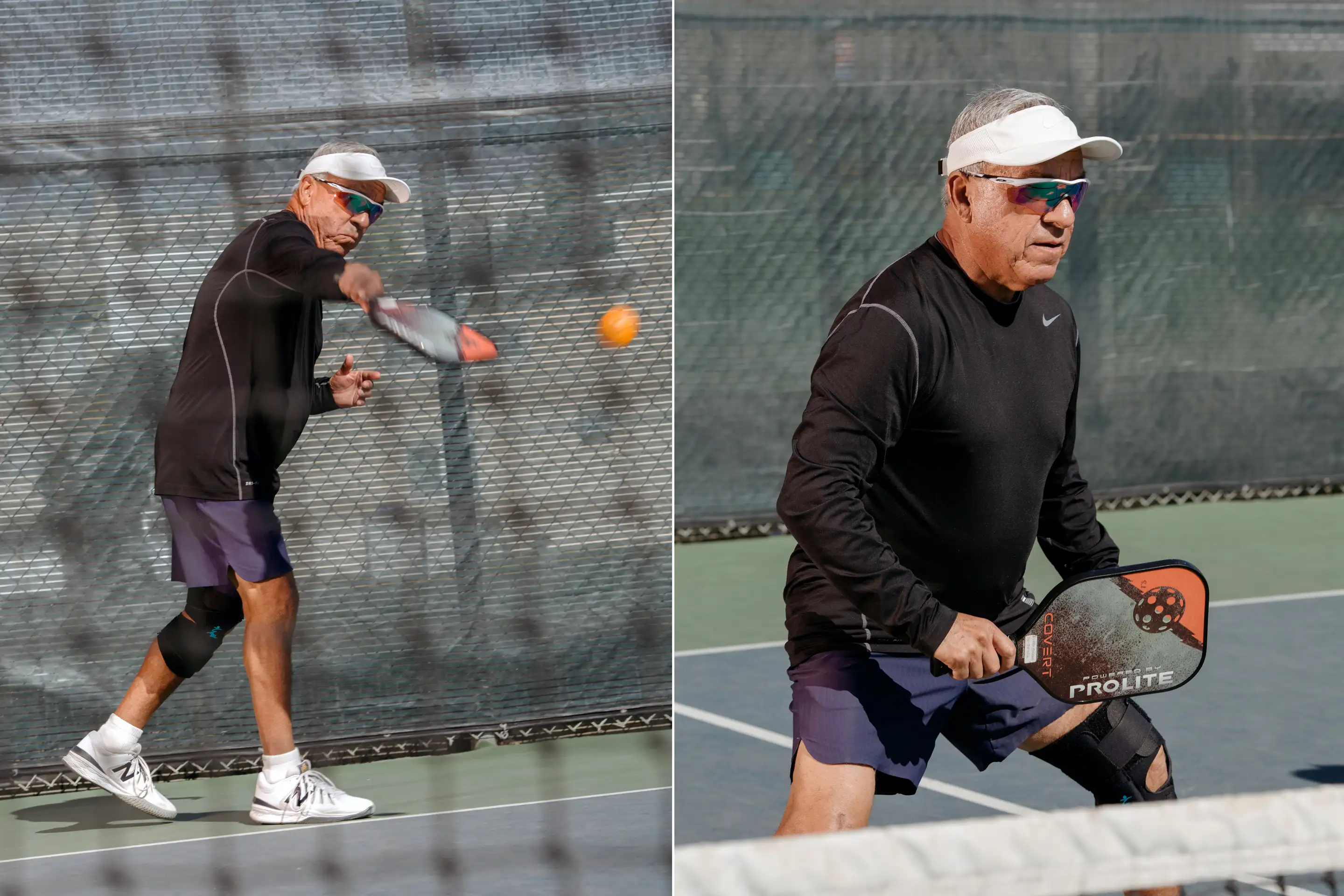 Bobby Travino of the Hermosa Beach pickleball scene.