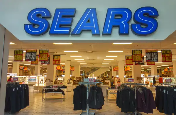 Sears Store Closure Sale in Calgary Alberta
