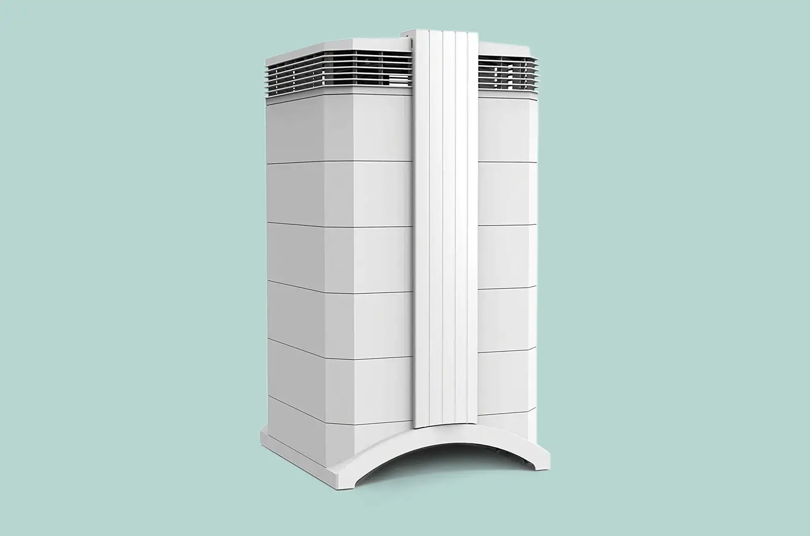 A tall, powerful air purifier sold on Amazon