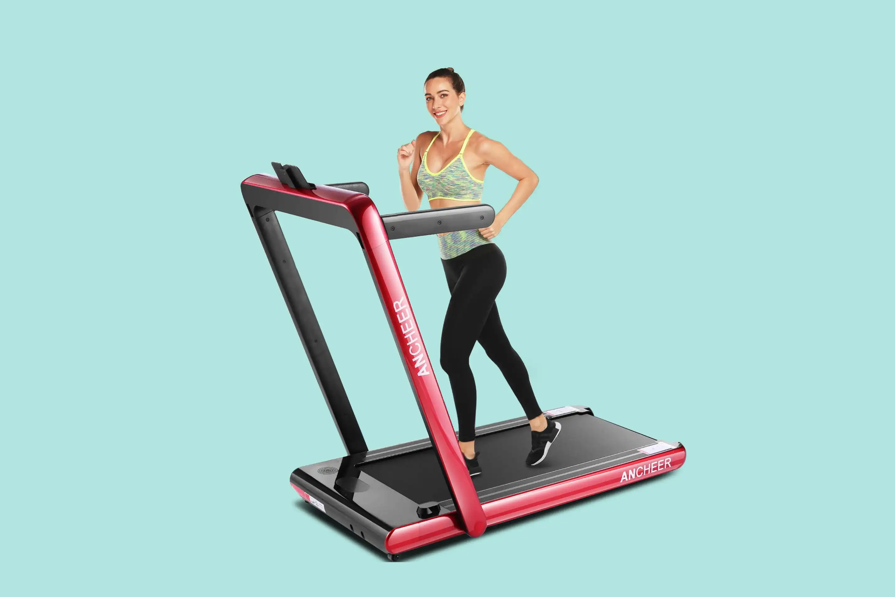 ANCHEER 2 in 1 Folding Treadmill