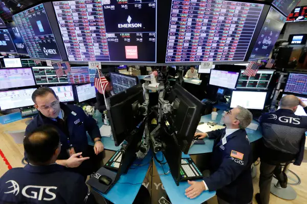 Trader floor at the New York Stock Market