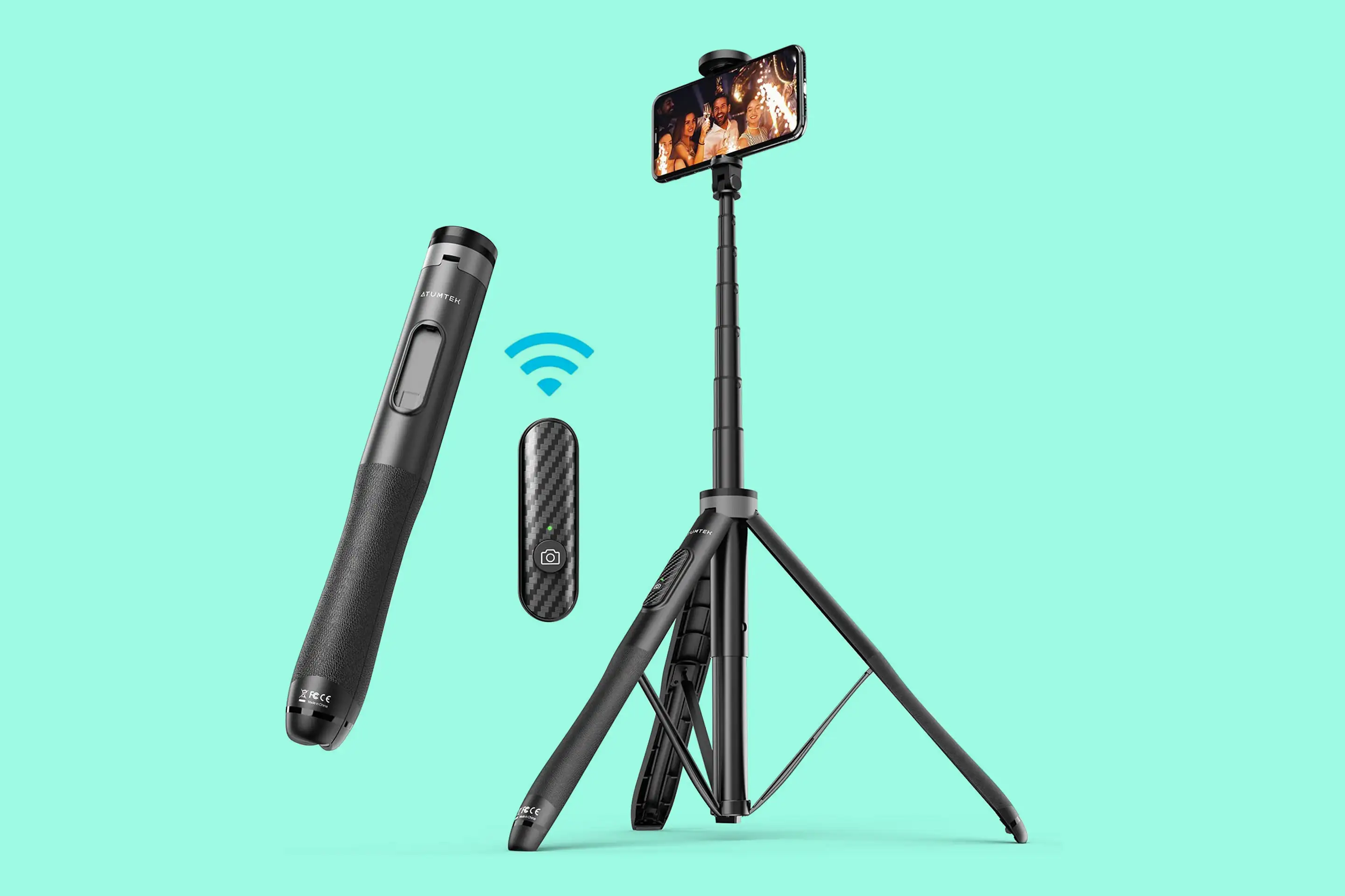 Amtutek All in One Selfie Stick Tripod