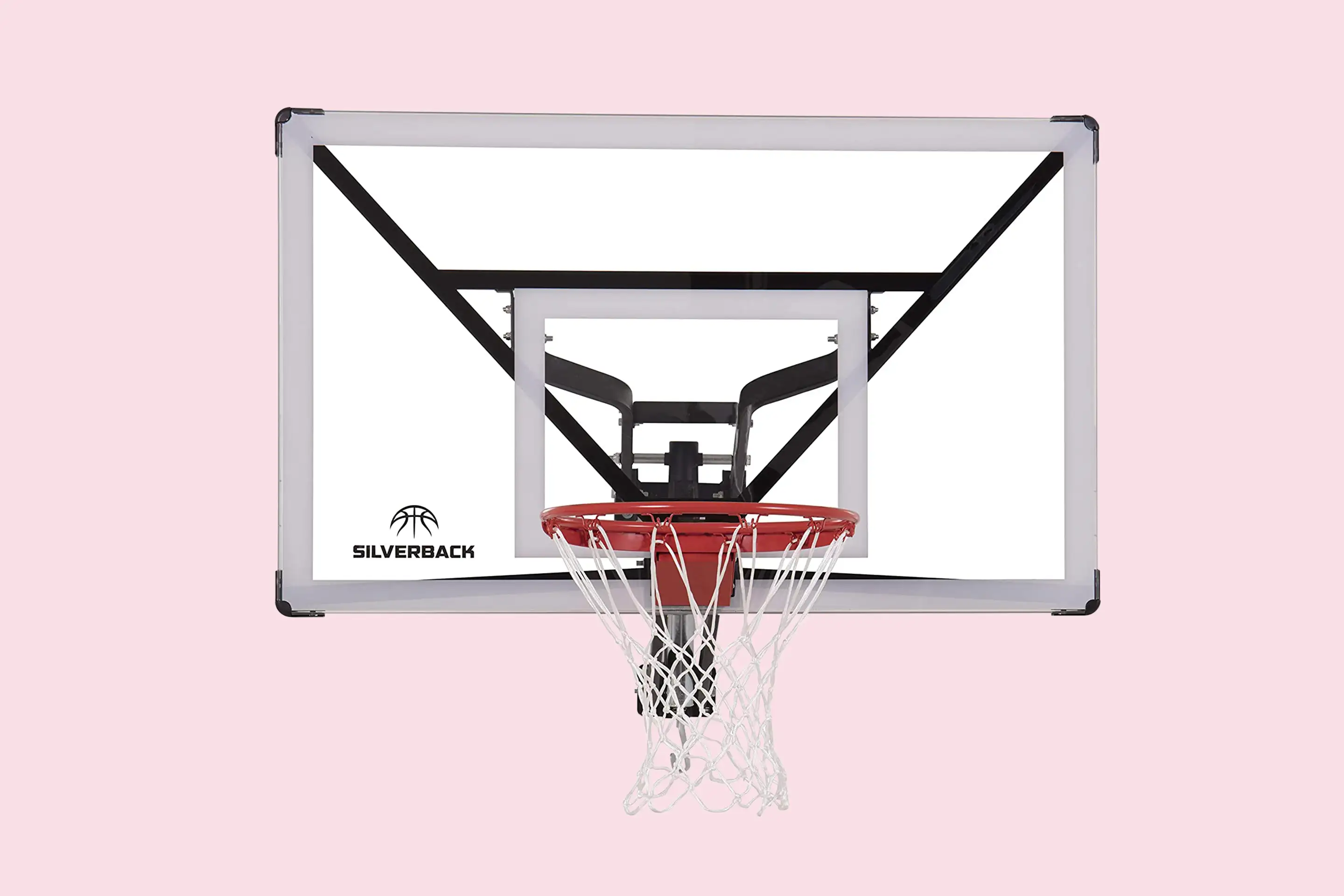 Silverback NXT-54 Wall Mounted Adjustable Height Basketball Hoop