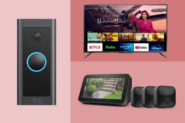 Prime day Deals A Toshiba Tv, a Doorbell and Blink Outdoor Camera