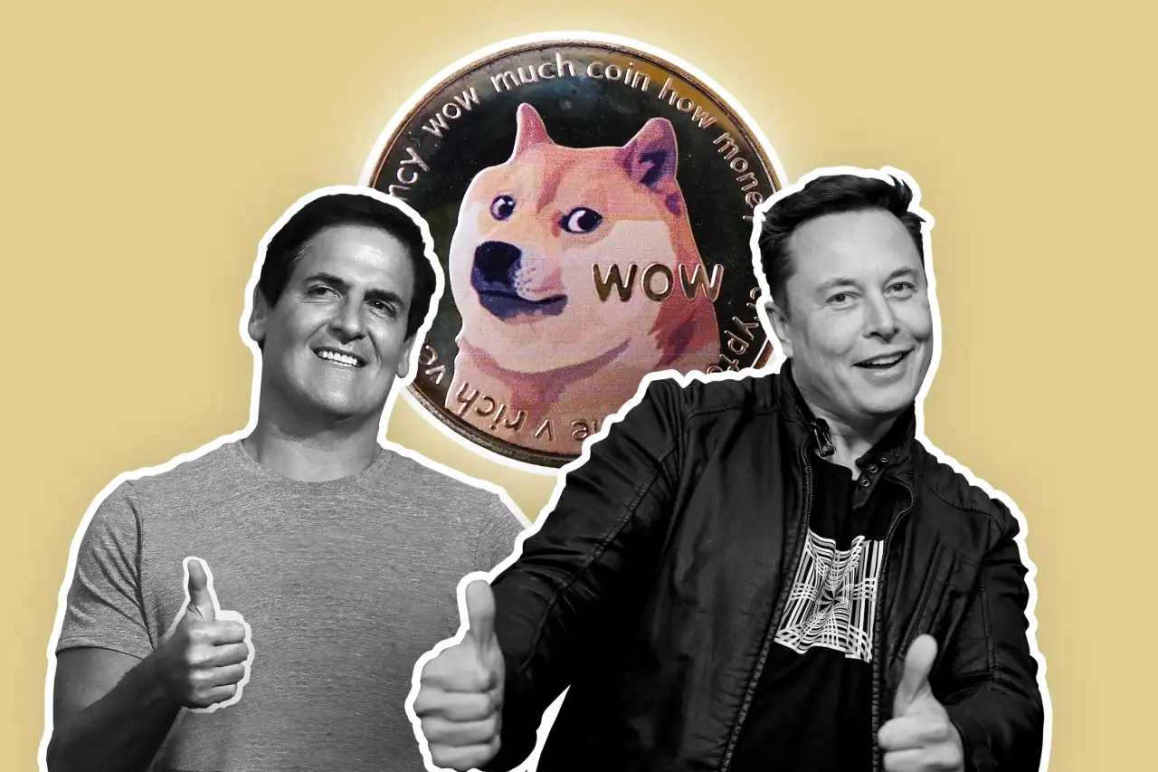 Mark Cuban and Elon Musk Comments Make Dogecoin Price Rise | Money
