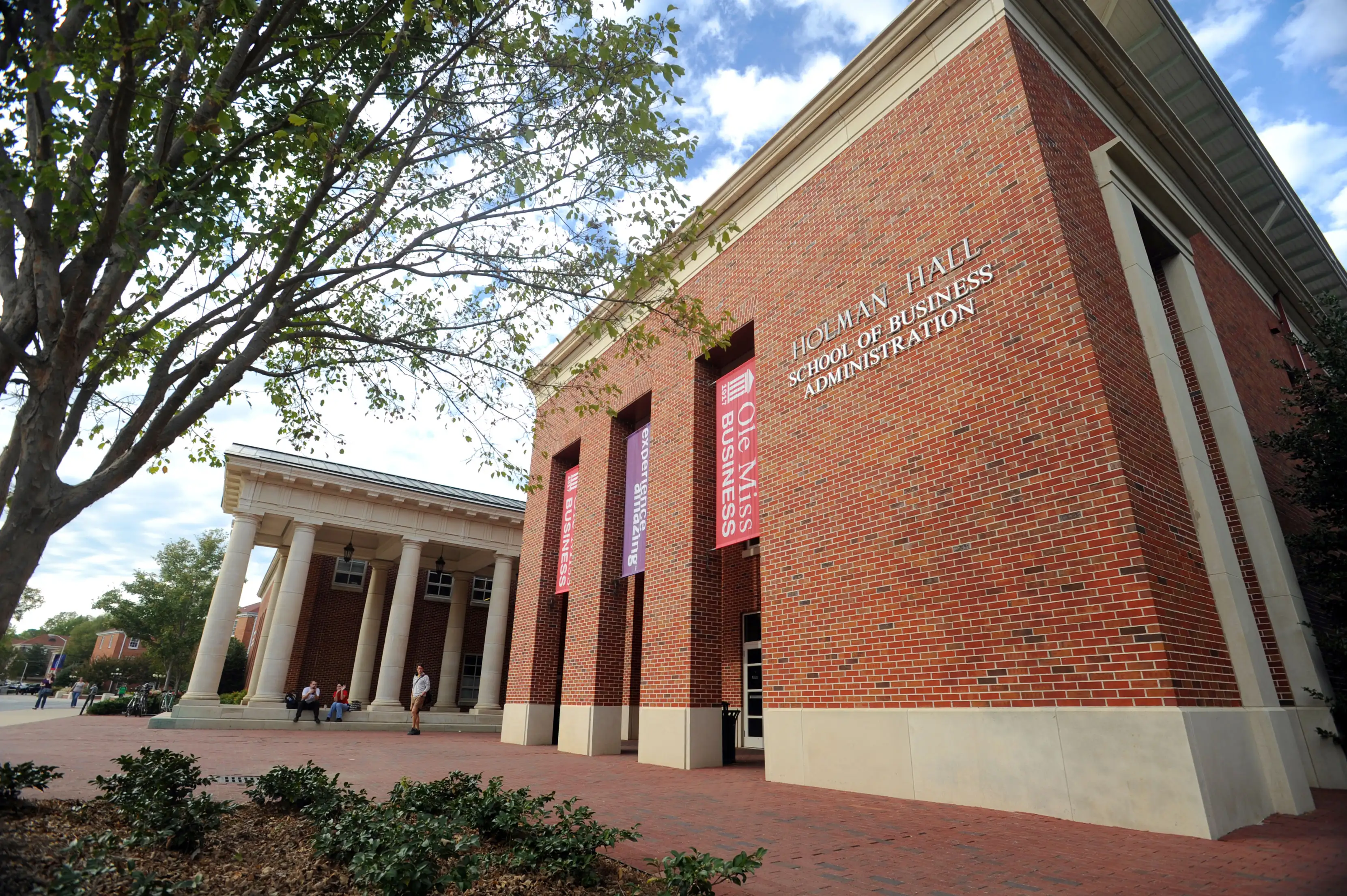 Campus shot of The University of Mississippi