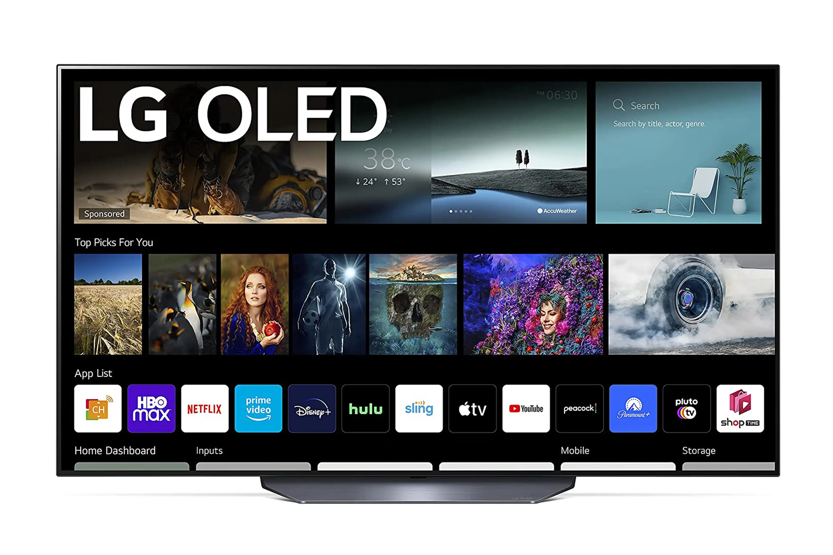 LG-OLED B1 Series 77 Inch Smart TV With Alexa