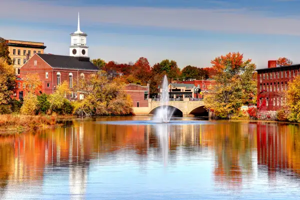 Picturesque photo of Nashua in Hillsborough County, New Hampshire