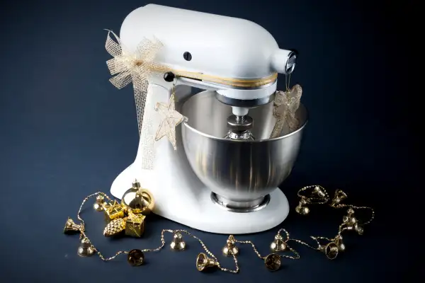 Stand Mixer With Christmas Decorations