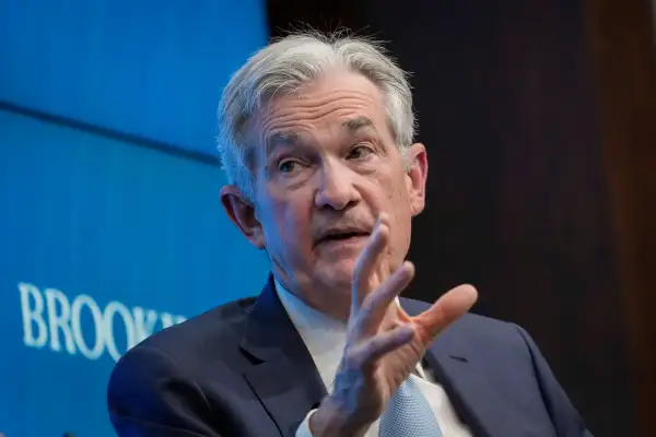 Chair of the U.S. Federal Reserve Jerome Powell speaks at the Brookings Institution, November 30, 2022