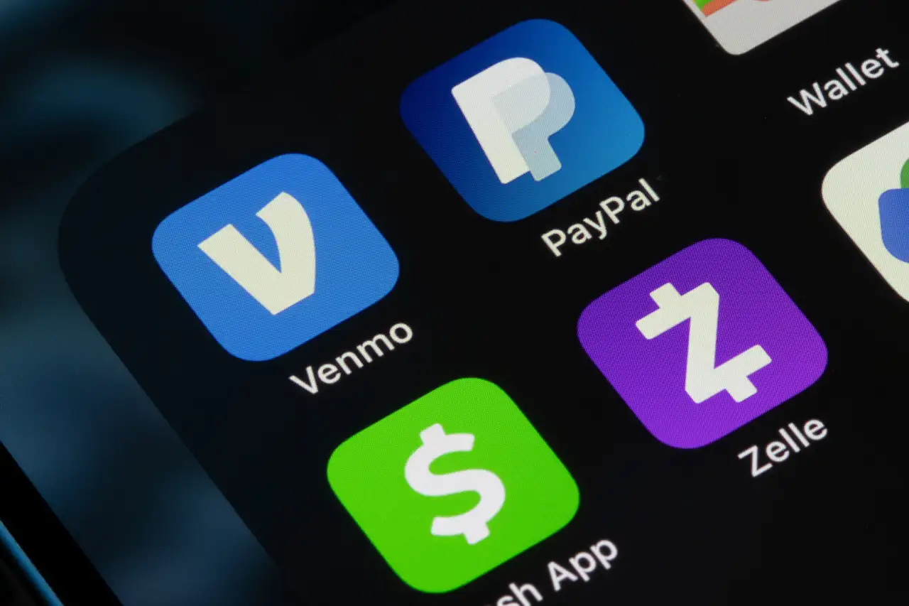 Battle Blue Athletic Shoes ( i take cashapp, apple pay, paypal, and venmo) Are you interested in paying invoices via cashapp, venmo  main image 2
