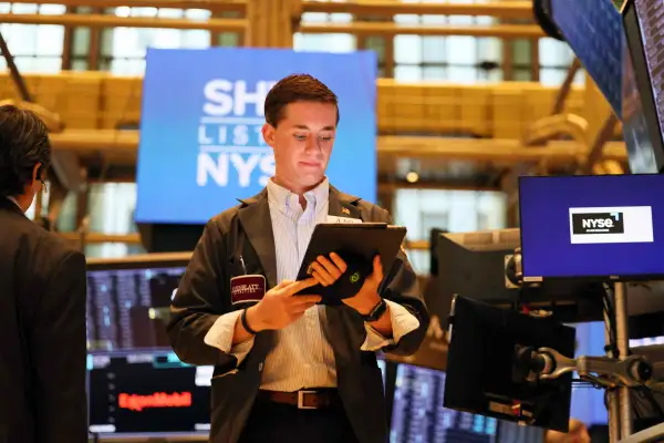 Trader on the New York Stock Exchange