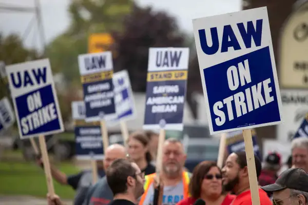 UAW union on strike